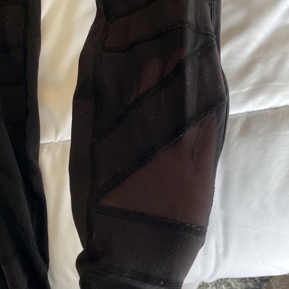 Lululemon Wunder Under Pant Hi-Rise Tech Mesh Pant - Picture 3 of 5